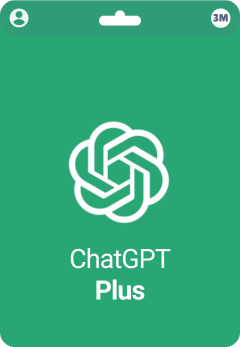 Chatgpt plus 3-month subscription account